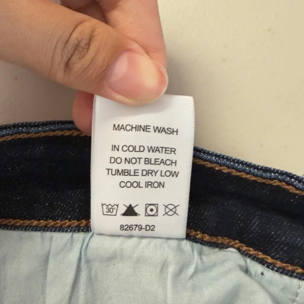 Judy Blue Straight Fit Jeans Womens 9/29 Long Dark Wash Stretch Denim Pants